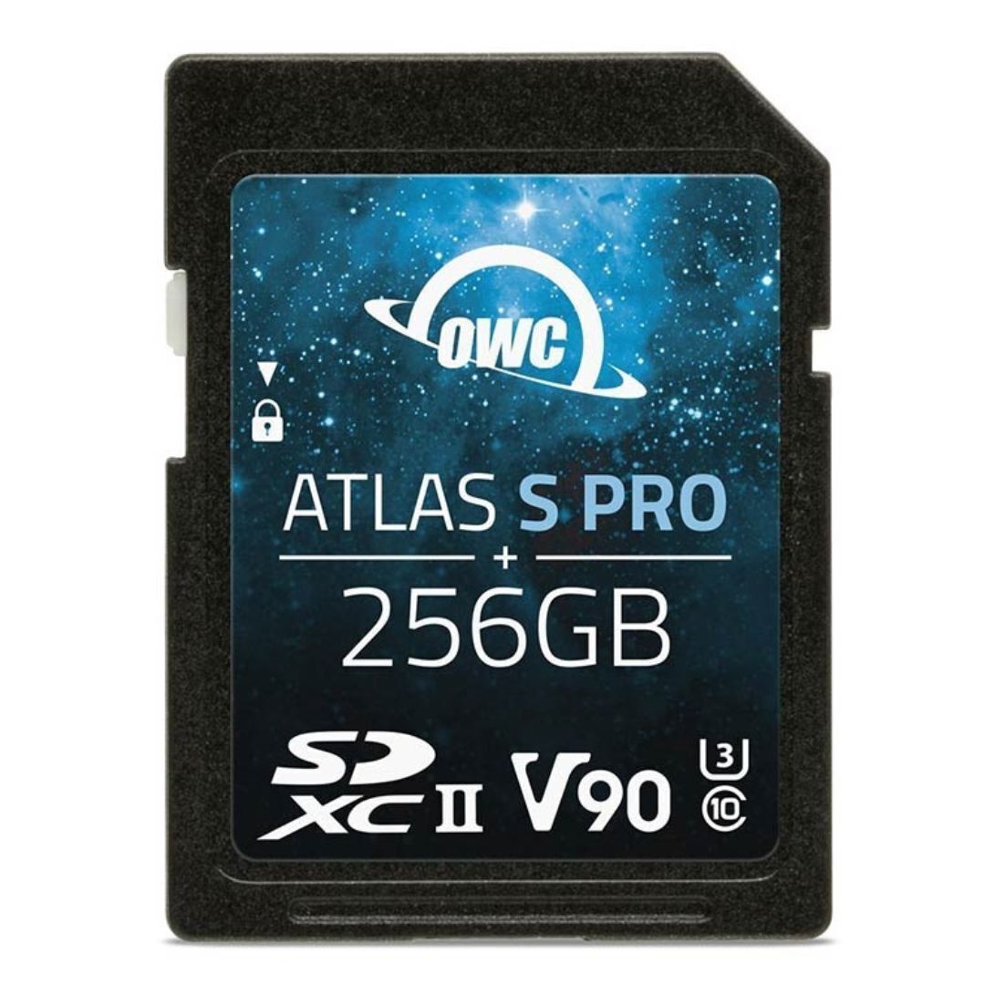 OWC 256GB Atlas Ultra High-Performance SDXC UHS-II V90 Memory Card