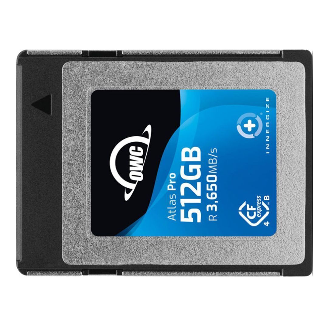 OWC 512GB Atlas Pro CFexpress Type B 4.0 Memory Card with High-Speed, Professional-Grade Storage