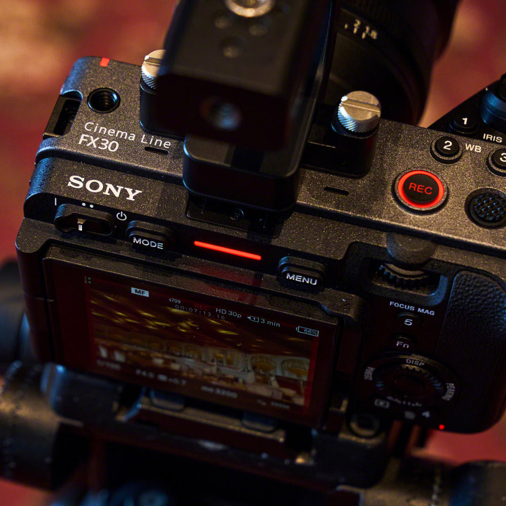 Sony FX30 Cinema Line Digital Camera with XLR Unit and DJI RS 3 Gimbal Stabilizer Bundle