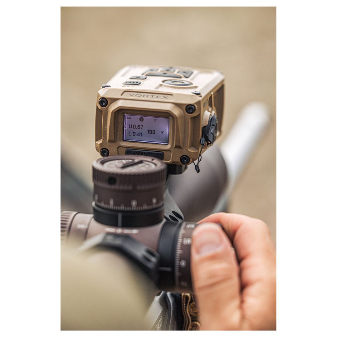 Vortex Impact 4000 Ballistic Rail-Mounted Laser Rangefinder with Integrated GeoBallistics Solver