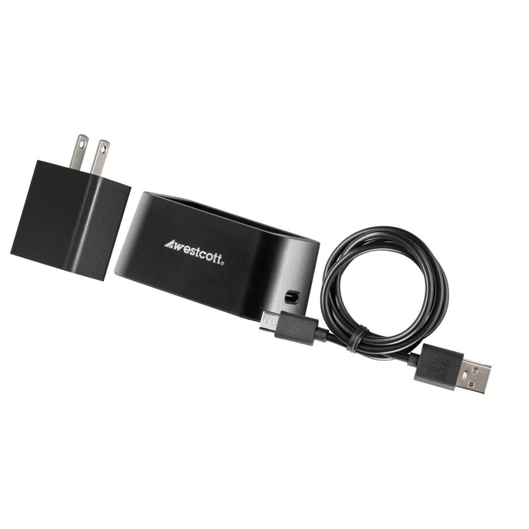 Westcott FJ80-SE 8.4V Battery Charger and Cord for FJ80-SE Speedlight Battery Number 4662