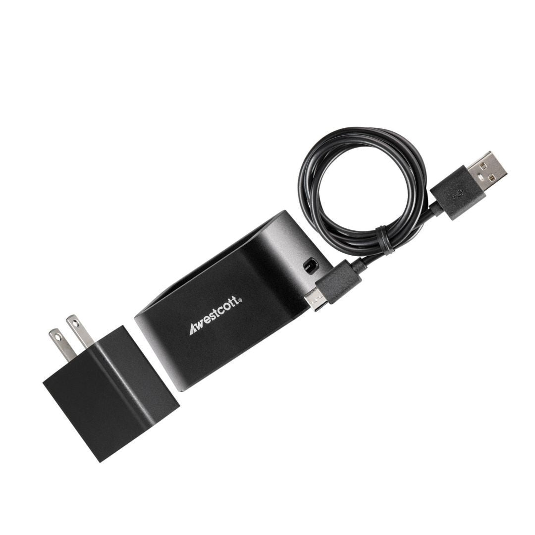 Westcott FJ80-SE 8.4V Battery Charger and Cord for FJ80-SE Speedlight Battery Number 4662