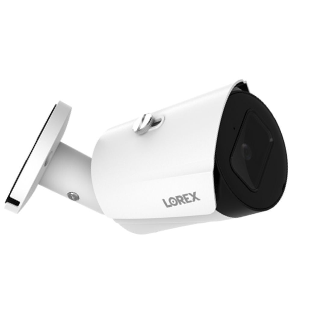 Lorex A20 IP Wired Bullet Security Camera with Listen-In Audio and Smart Motion Detection (White)