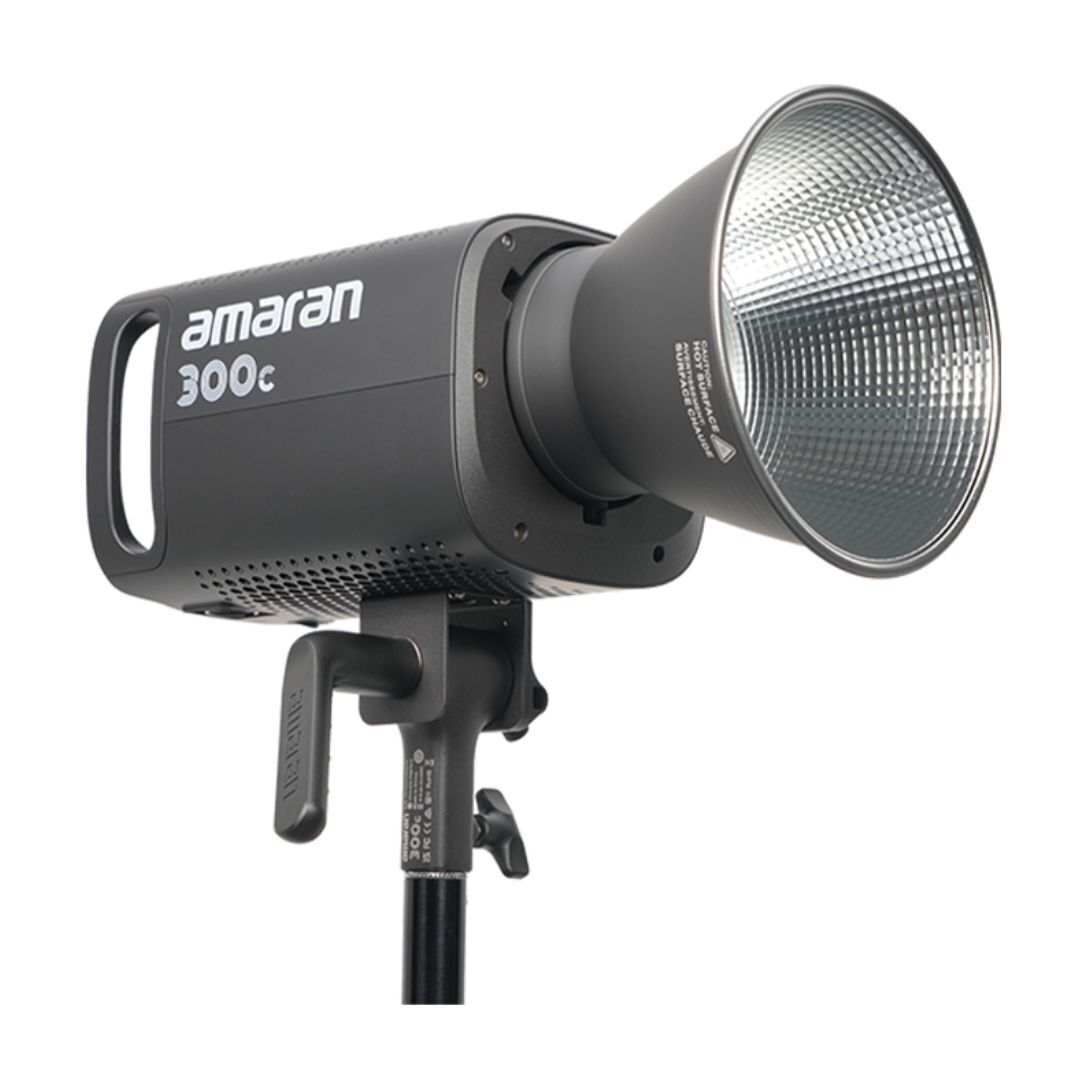 Aputure amaran 300c 300W RGBWW Full-Color Bowens Mount Point-Source LED (Charcoal)