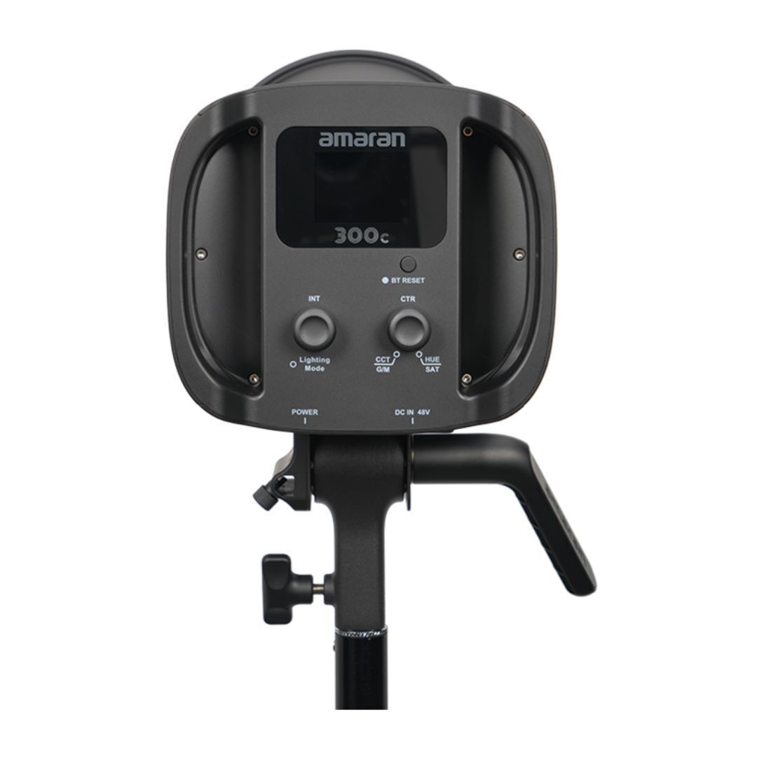 Aputure amaran 300c 300W RGBWW Full-Color Bowens Mount Point-Source LED (Charcoal)
