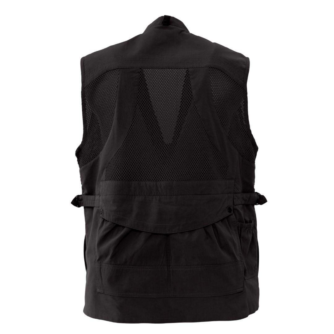 DOMKE PhoTOGS Vest with 100 Percent Cotton, 12 Pockets and Padded Collar (Black, XXL Size)