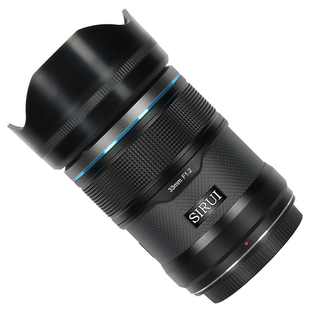 SIRUI Sniper Series 33mm F1.2 APS-C Autofocus Lens (X Mount, Black, Carbon Fiber)
