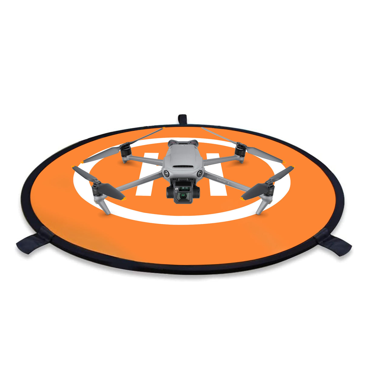 Focus Camera 30 inch Double-Sided Drone Landing Pad with Carrying Case for Universal FPV Quadcopters