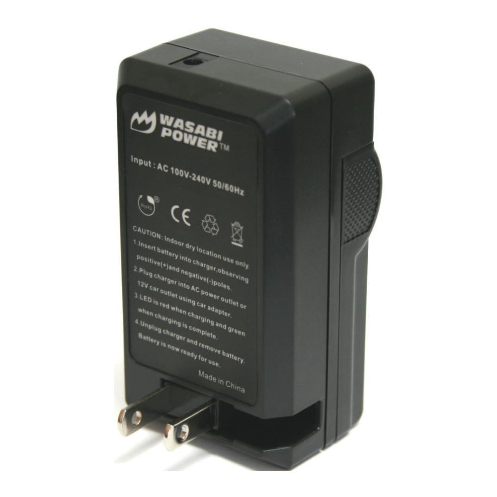 Wasabi Power Battery (2-Pack) and Charger for Kodak KLIC-7006