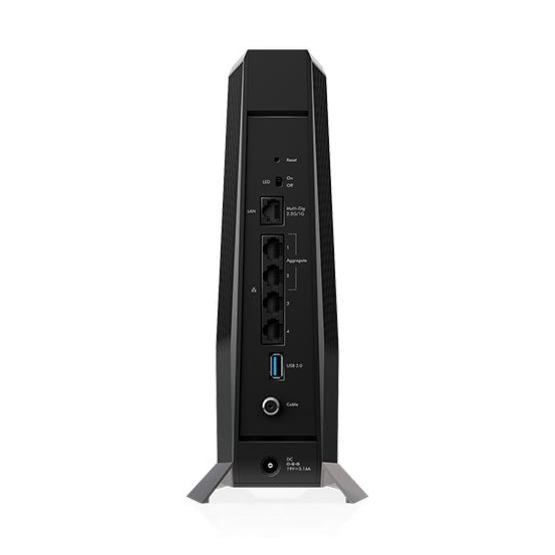 NETGEAR Nighthawk Cable Modem with Built-in Wi-Fi 6 Router and Multi-Gig Experience