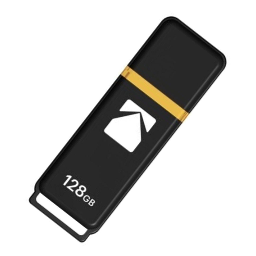 Kodak Classic K100 Cap and Body Series USB 3.2 Gen 1 Interface 128GB Flash Drive (5 Pack)
