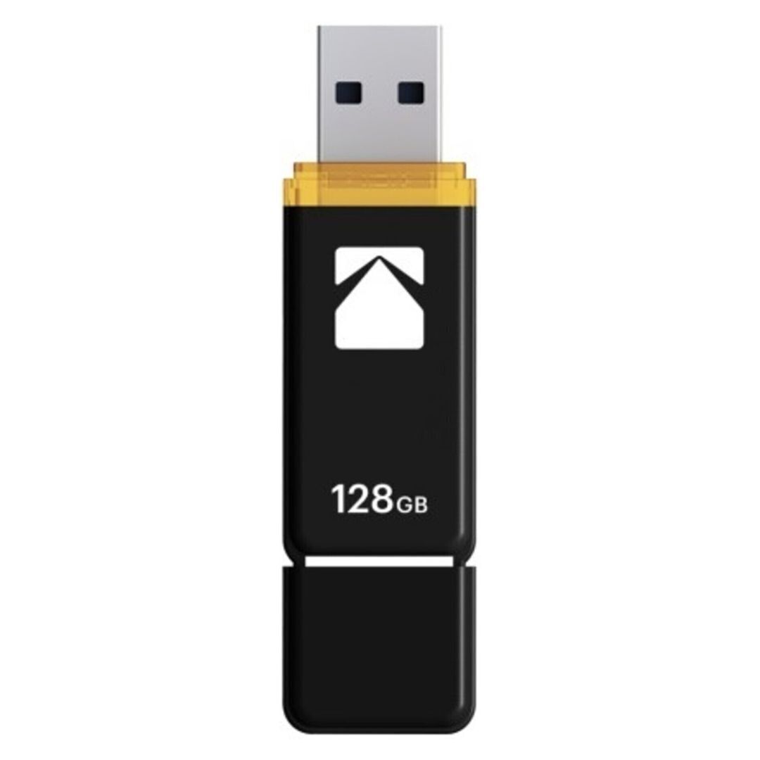 Kodak Classic K100 Cap and Body Series Universal Compatible USB2.0 128GB Flash Drive (5 Pack)