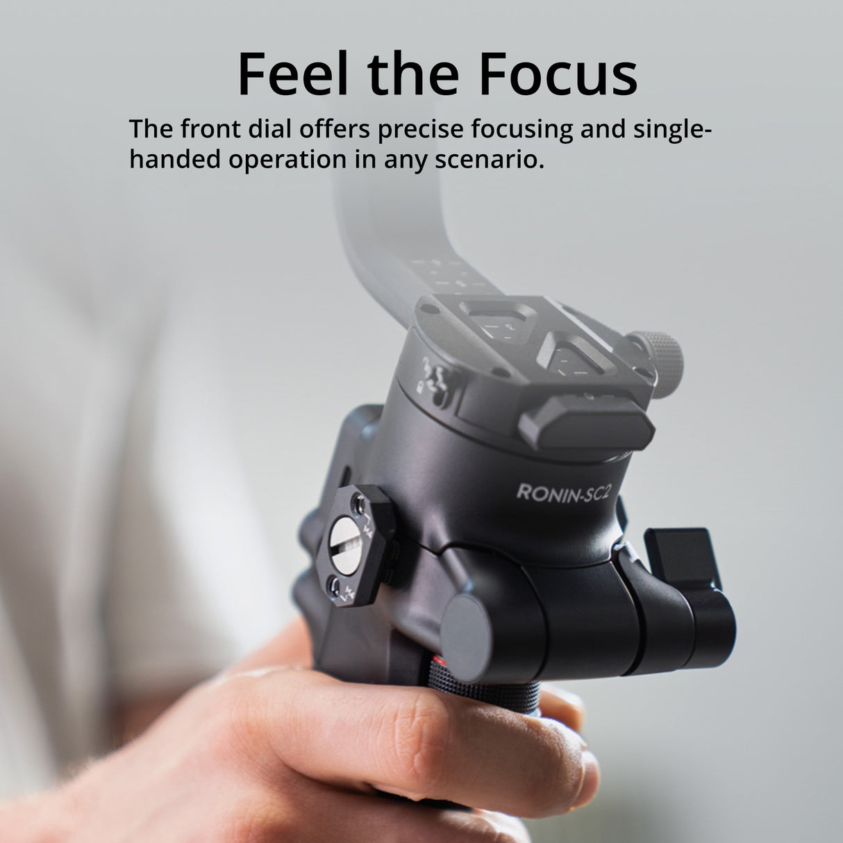 DJI RSC 2 Gimbal Stabilizer with Weatherproof Hard Case - Gimbal Stabilizer with 1'' OLED Screen