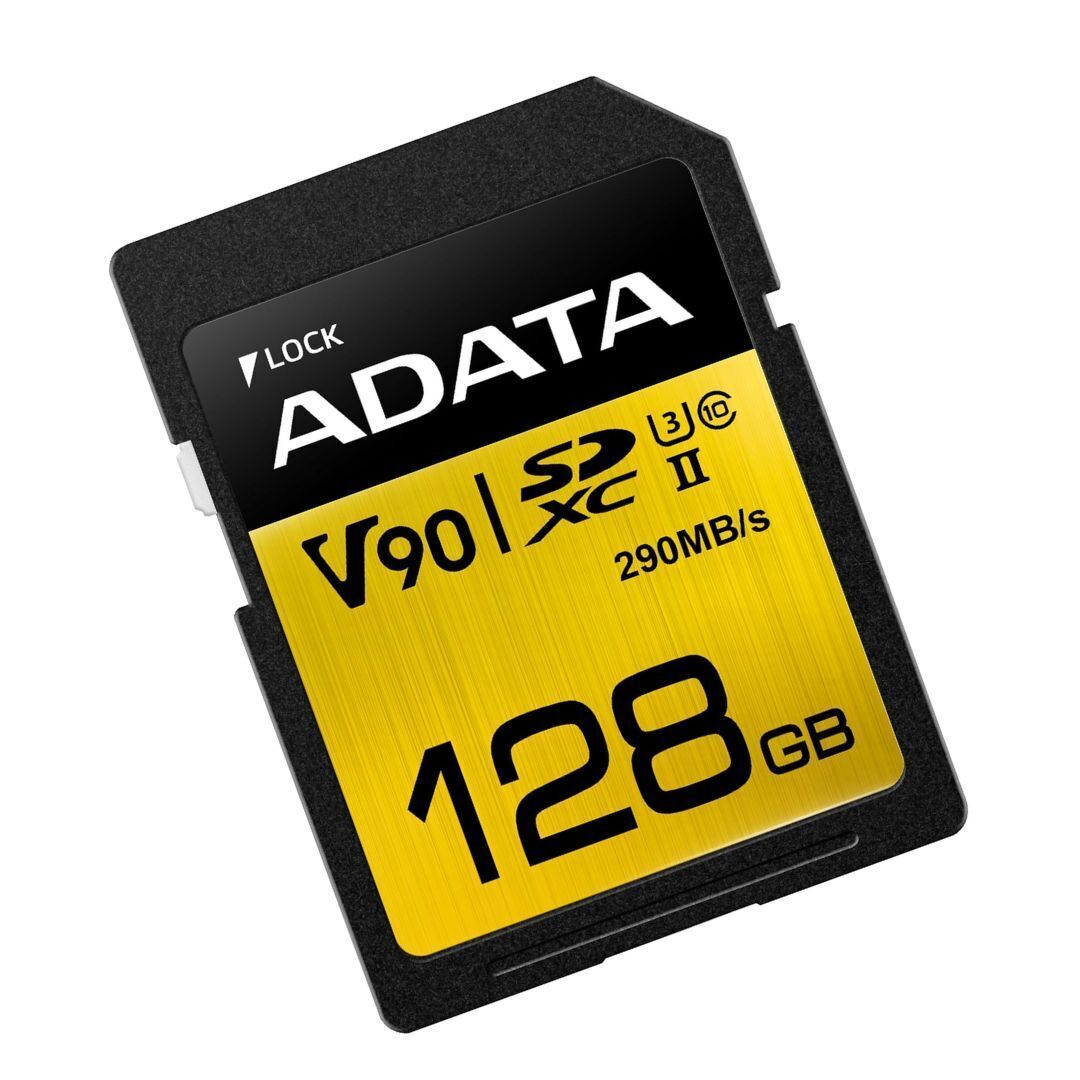 Adata Premier ONE 128GB SDXC UHS-II Waterproof and Shockproof Memory Card