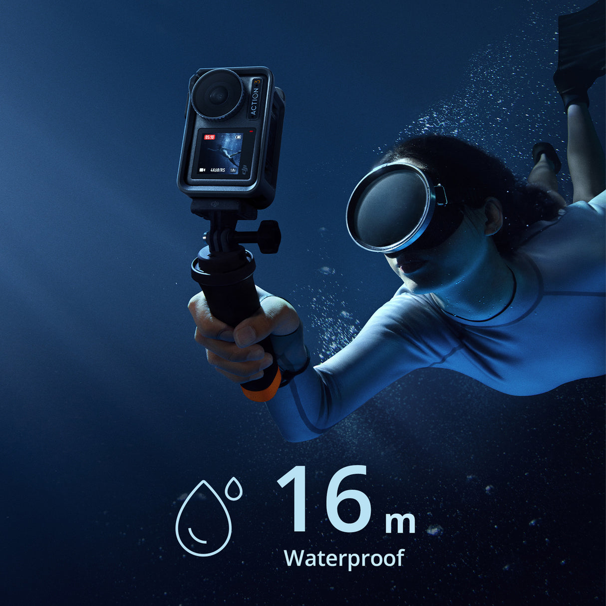 DJI Osmo Action 3 Standard Combo with 64GB MicroSD Card - Outdoor Action Camera with 4K HDR