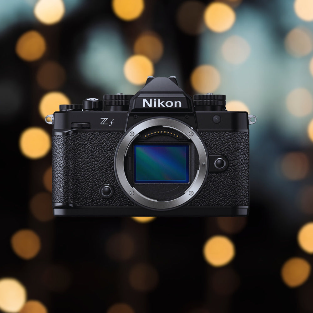 Nikon Zf Mirrorless Camera with Enhanced Low-Light Performance with Nikon FTZ II Mount Adapter