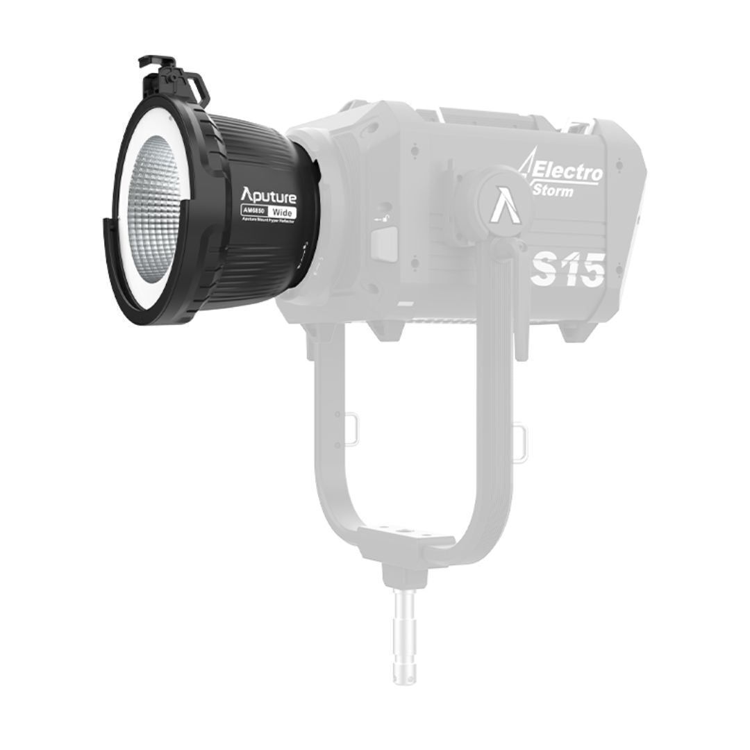 Aputure AM6850 Wide-Angle Reflector for Electro Storm CS15 and XT26 Lights (Black)