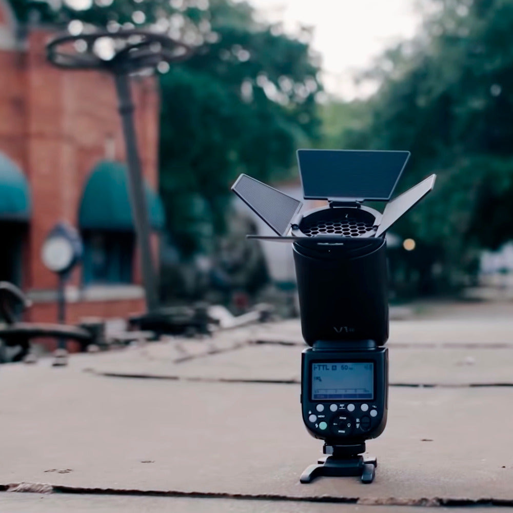 Godox V1 Flash for Sony Photographer with XProC TTL Wireless Flash Trigger, and Accessory Kit