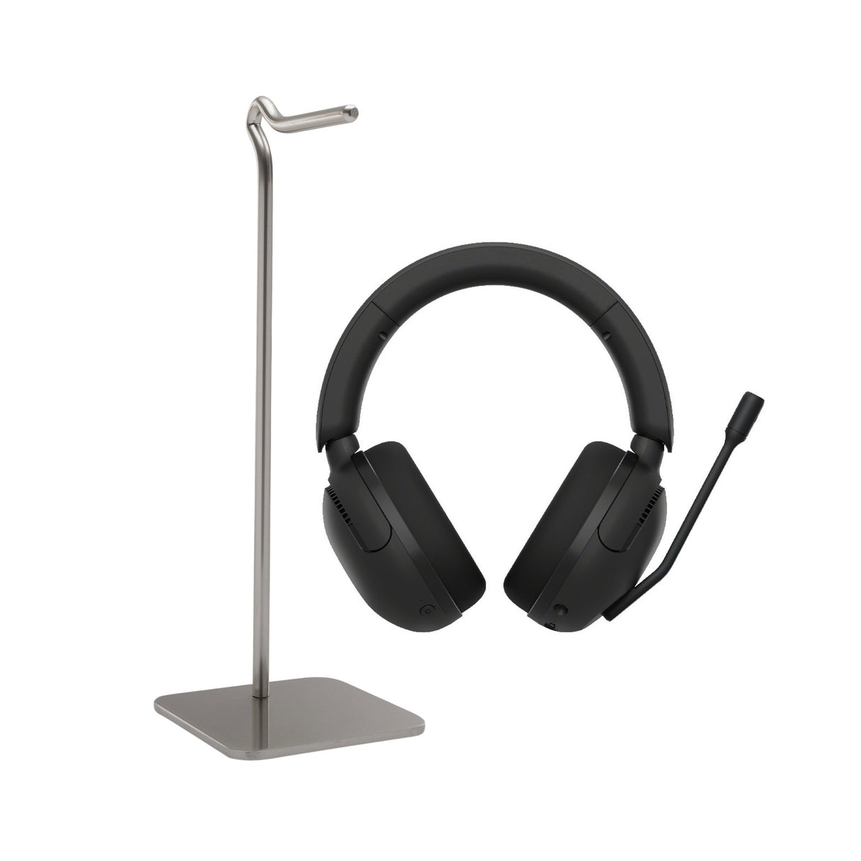 Sony INZONE H5 Wired and Wireless Gaming Headset (Black) with Metal Alloy Headphone Stand