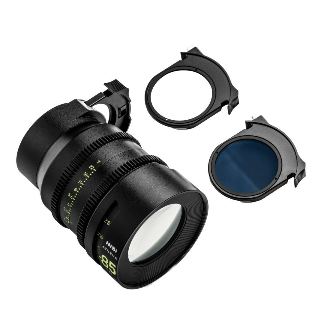 NiSi 85mm ATHENA PRIME Full Frame Cinema Lens T1.9 with 77mm Filter Thread (E Mount, Drop-in Filter)