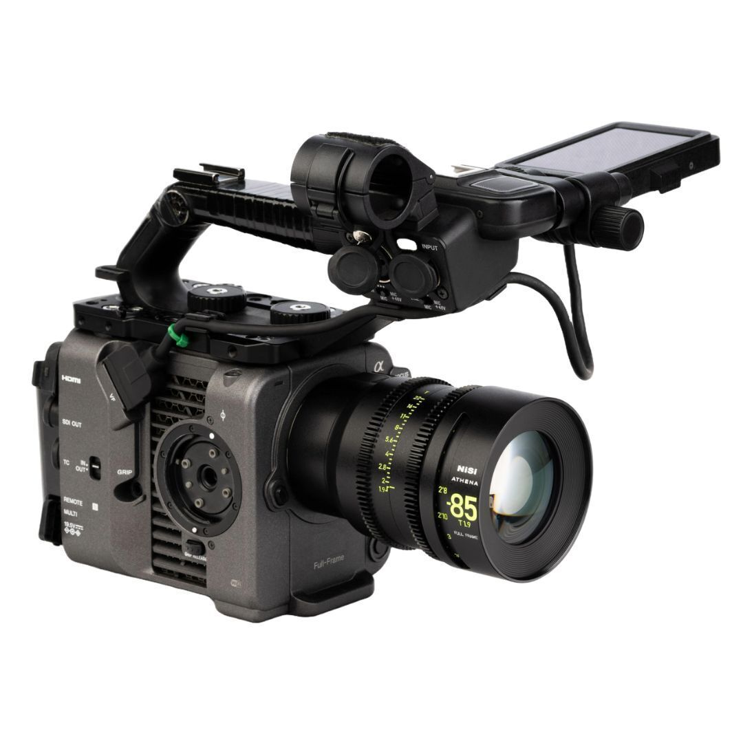 NiSi 85mm ATHENA PRIME Full Frame Cinema Lens T1.9 with 77mm Filter Thread (E Mount, Drop-in Filter)