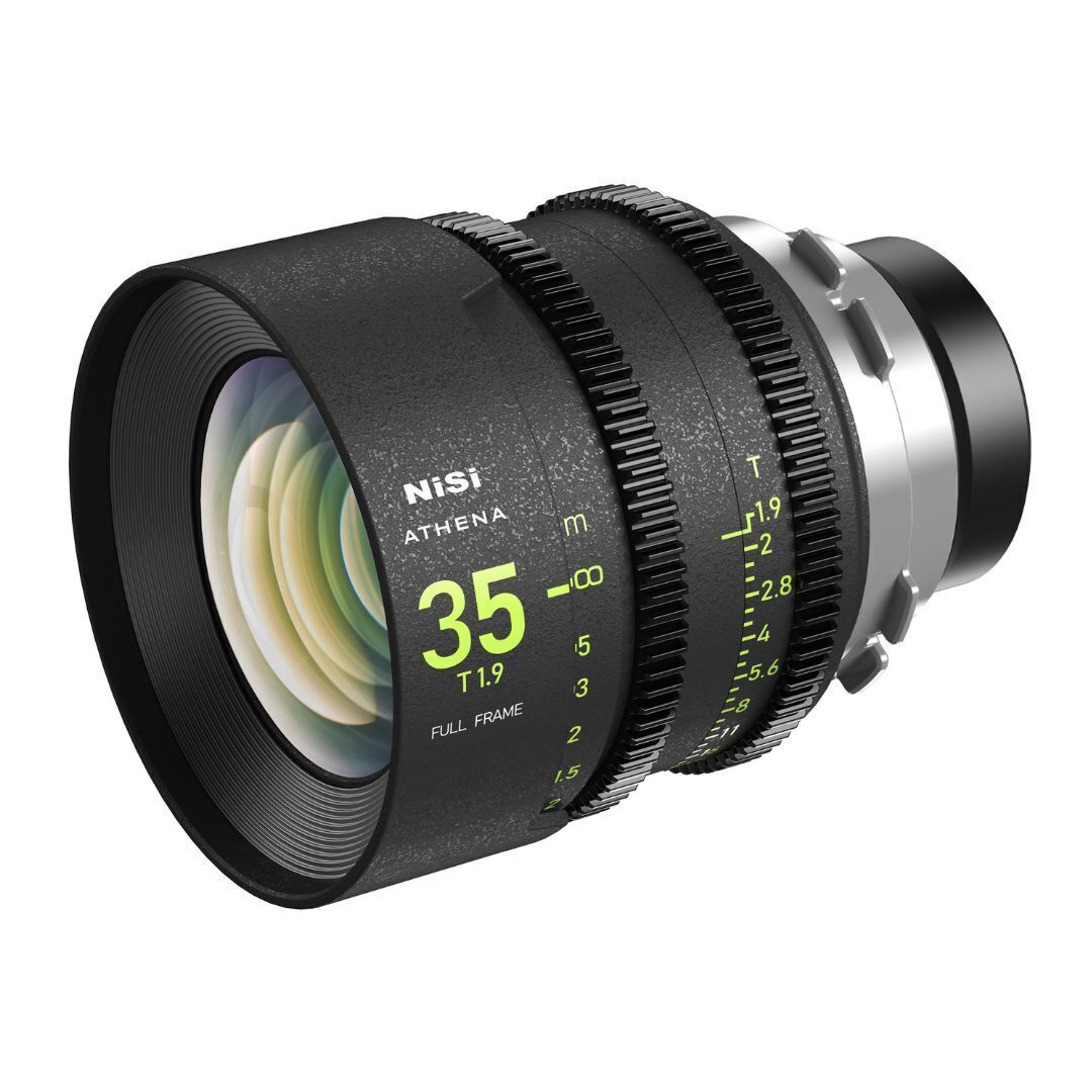NiSi 35mm ATHENA PRIME Full Frame Cinema Lens T1.9 with Fluorescent Focal Scale (PL Mount)
