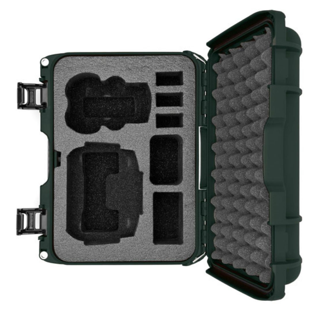 Nanuk 915 Waterproof Hard-Shell Case for DJI Mini 3 and Mini 4 Pro Fly More Combo (Olive)