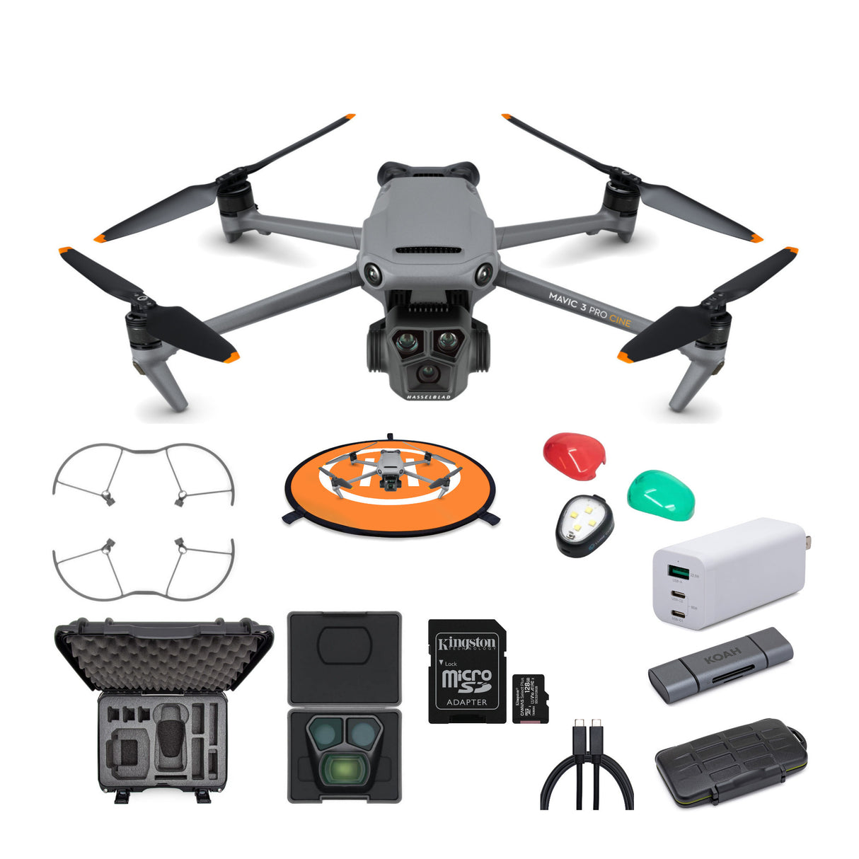 DJI Mavic 3 Pro Quadcopter Camera Drone - Cine Premium Combo with DJI RCP Pro Bundle