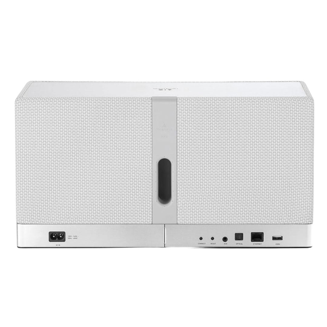 Triangle AIO 3 Wireless Bluetooth Wi-Fi, Up To 12 Devices Multi-Room Network Speaker (Frost White)