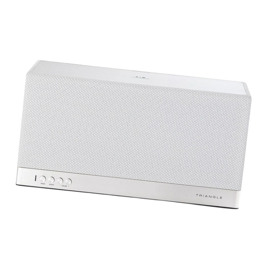 Triangle AIO 3 Wireless Bluetooth Wi-Fi, Up To 12 Devices Multi-Room Network Speaker (Frost White)
