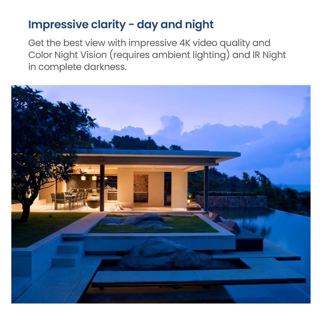 Lorex 4K 16 Camera Capable 4TB Network Video Recorder with Fusion Technology and Ultra HD Resolution