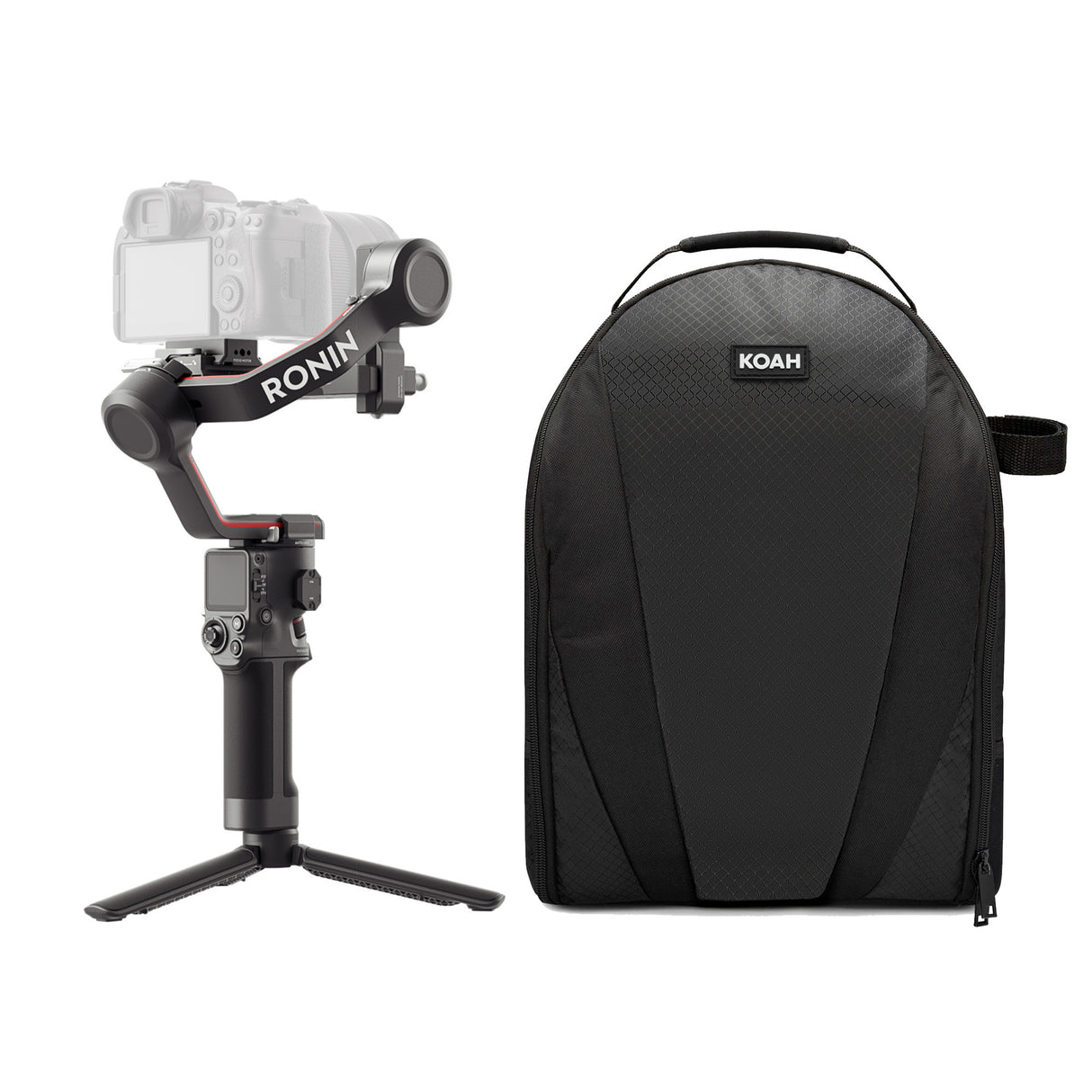 DJI RS 3 Mini 1.75Lb 1.4-Inch Full-Color Touchscreen Gimbal Stabilizer with Sling Camera Bag bundle