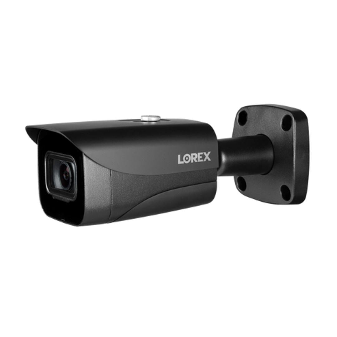 Lorex E841CAB 4K Ultra HD Outdoor Network Bullet Camera with Color Night Vision (Black)
