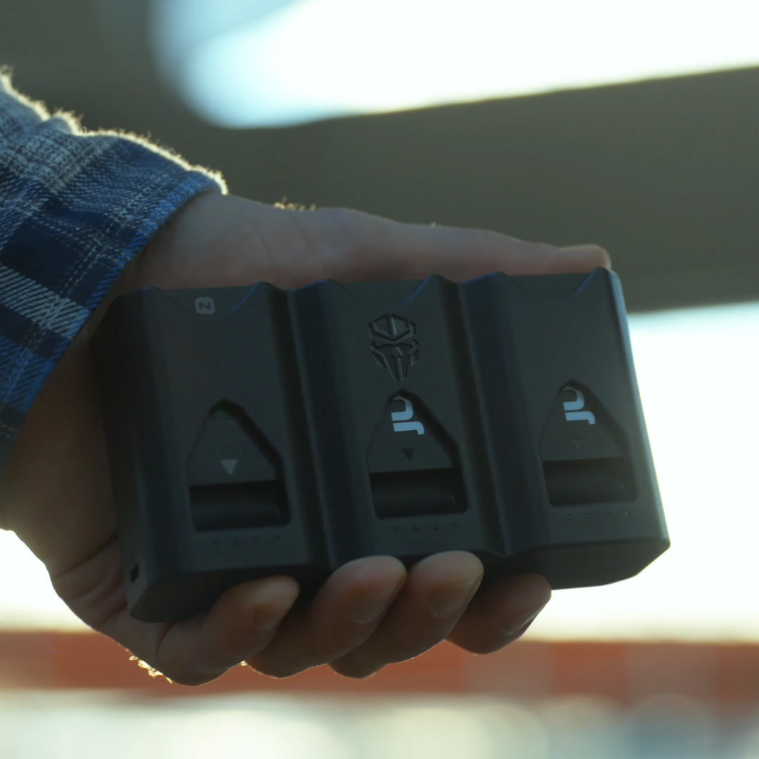 Sony Z-Series NP-FZ100 Rechargeable Battery Packs (2-pack) with Jupio x Pr1me Tri-Charger bundle