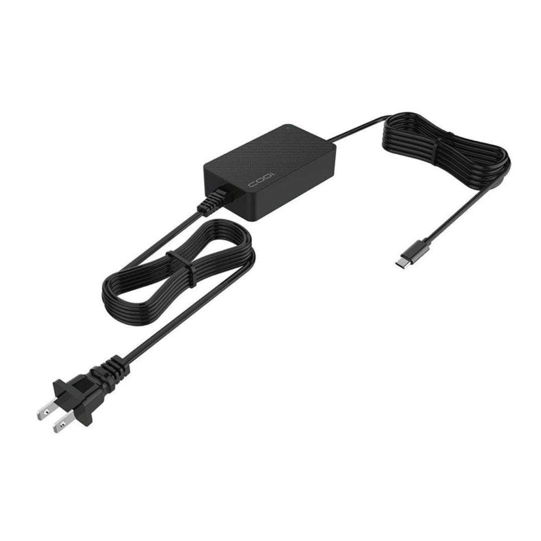 CODi 65W USB-C AC Power Adapter with Ultra-Portable Design and 65W Max Voltage