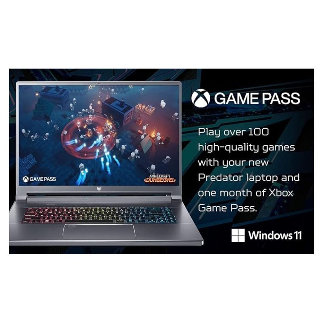 Acer Predator Triton 500 SE Gaming and Creator Laptop with 12th Gen Intel i9-12900H and RTX 3080 Ti