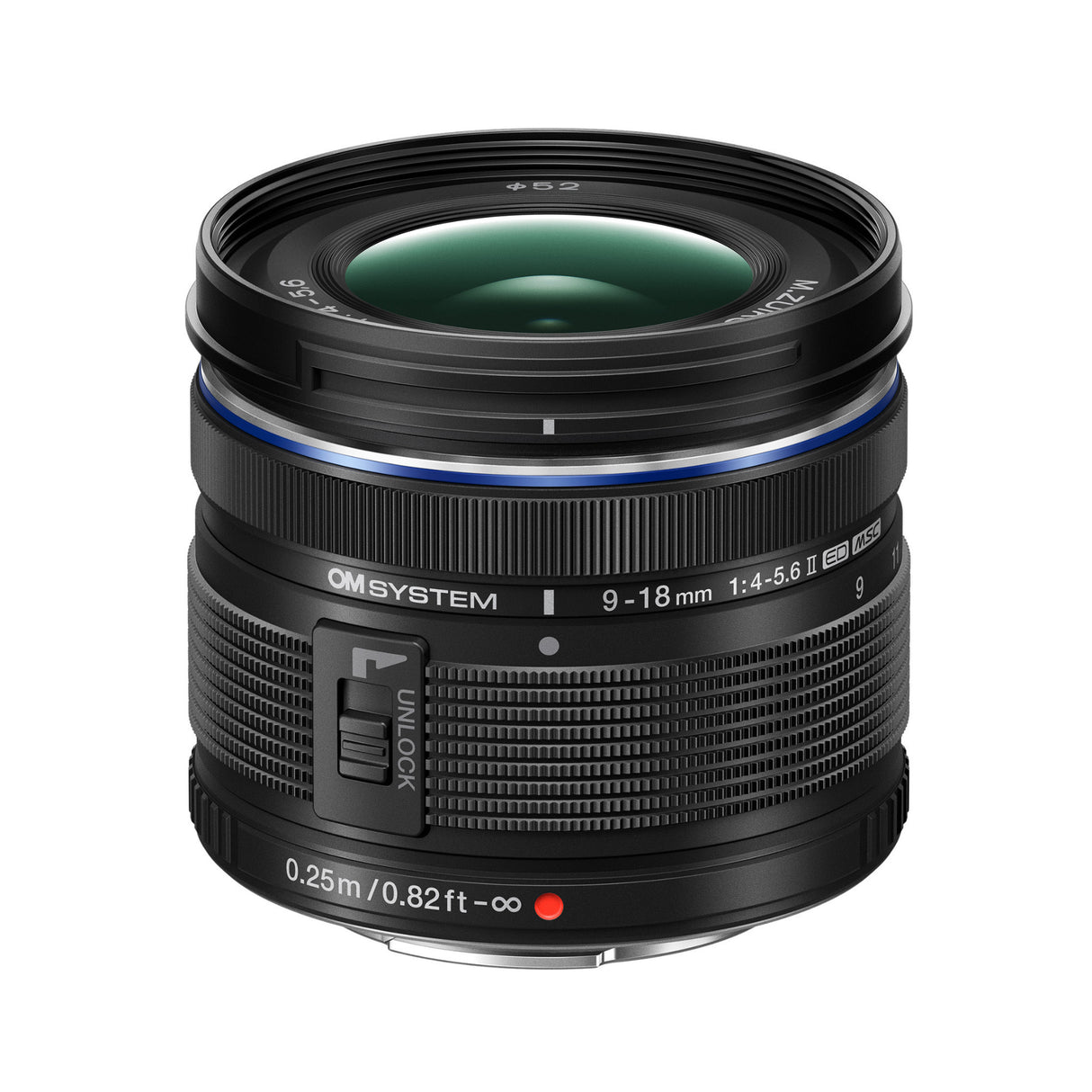 OM SYSTEM M.Zuiko Digital ED 9-18mm f/4-5.6 II Lens (Micro Four Thirds)