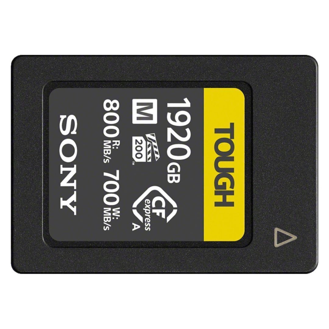 Sony M Series 1920GB CFexpress Type A TOUGH Memory Card with 800MB Per Second Read Speed