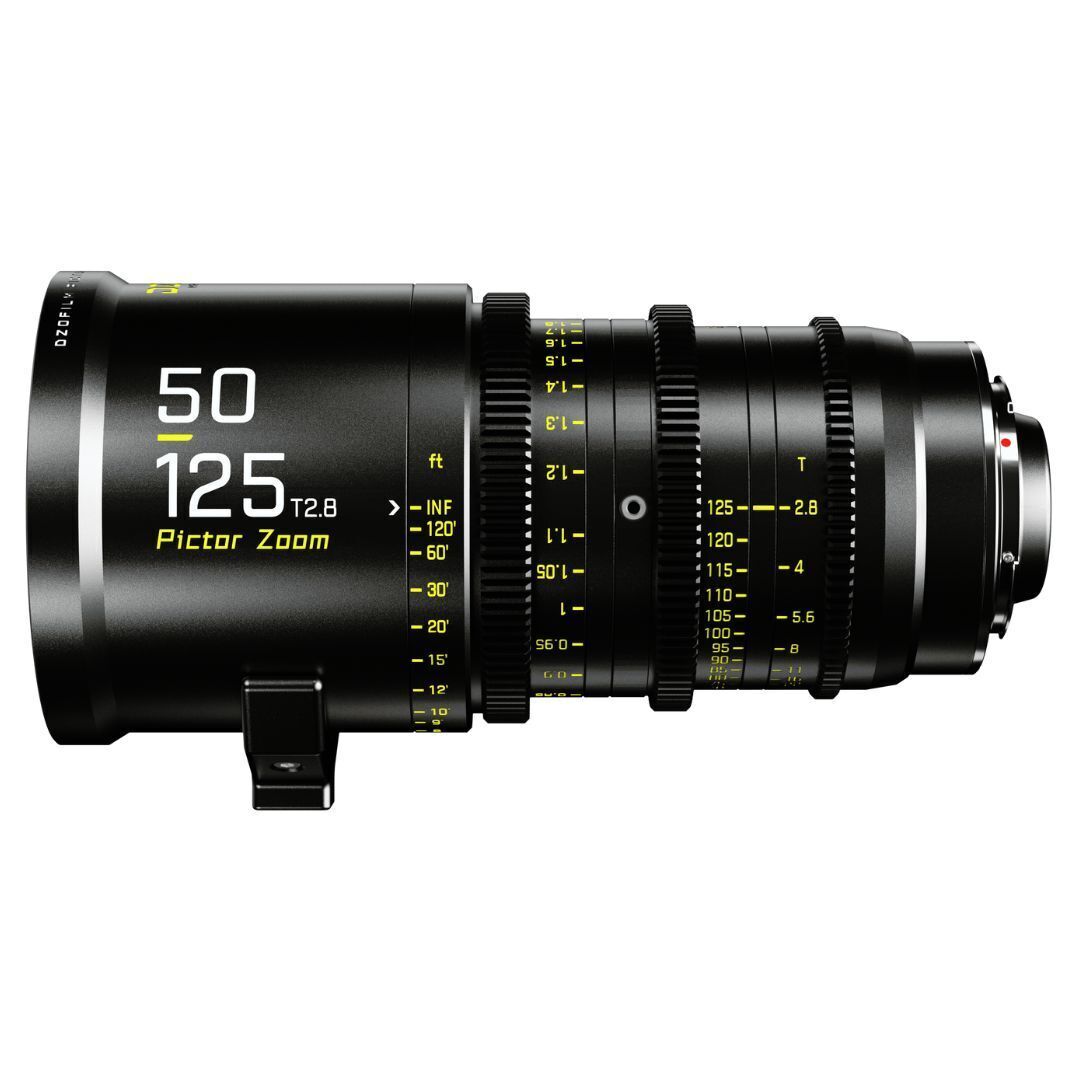 DZOFilm Pictor Zoom 50-125mm T2.8 Super 35 Parfocal Lens (PL Mount and EF Mount)