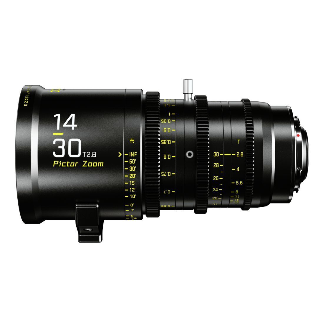 DZOFilm Pictor Zoom 14-30mm T2.8 Super 35 Parfocal Lens (PL and EF Mounts, Black)