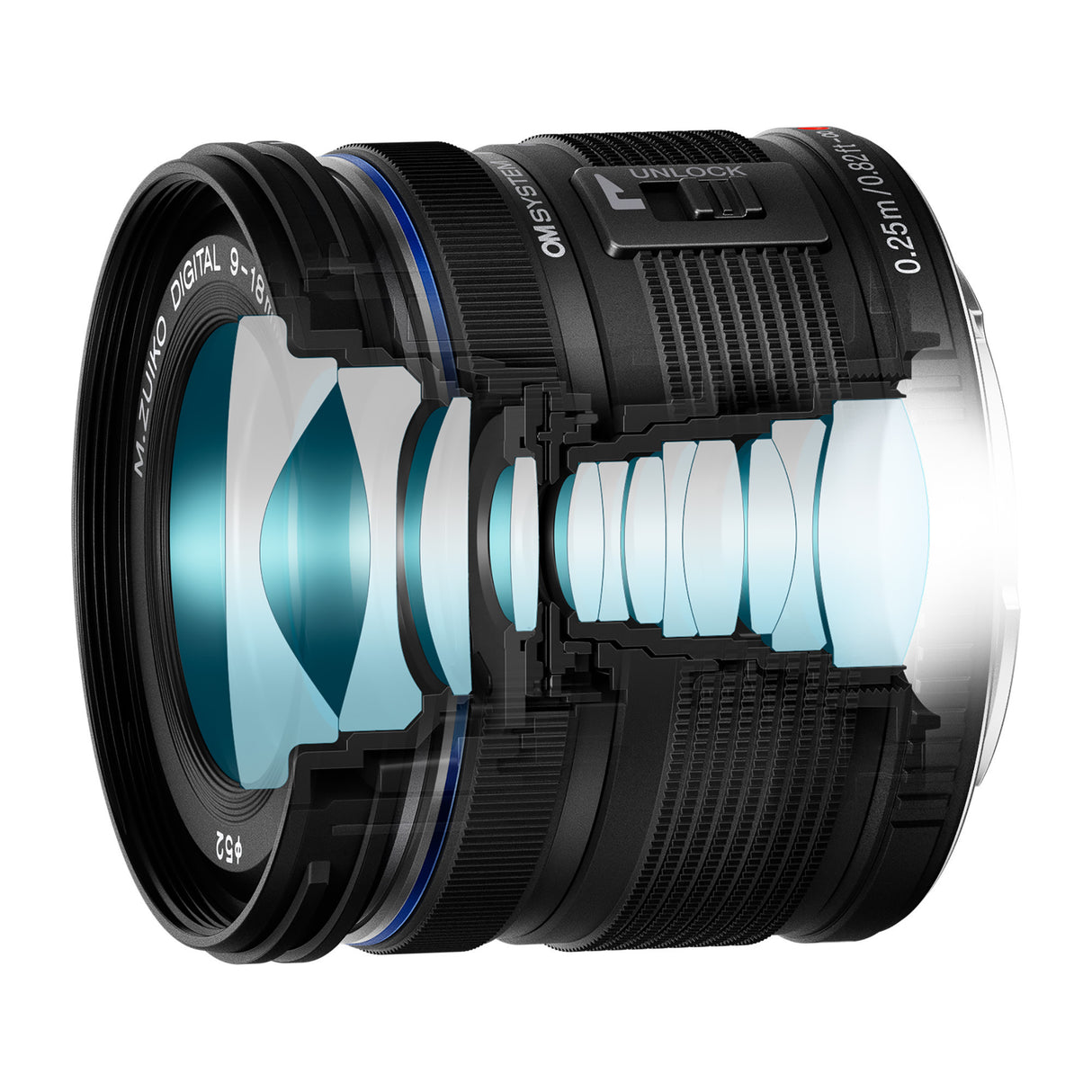 OM SYSTEM M.Zuiko Digital ED 9-18mm f/4-5.6 II Lens (Micro Four Thirds)