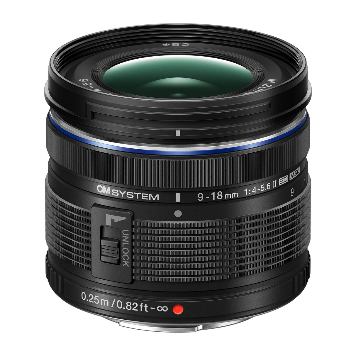 OM SYSTEM M.Zuiko Digital ED 9-18mm f/4-5.6 II Lens (Micro Four Thirds)