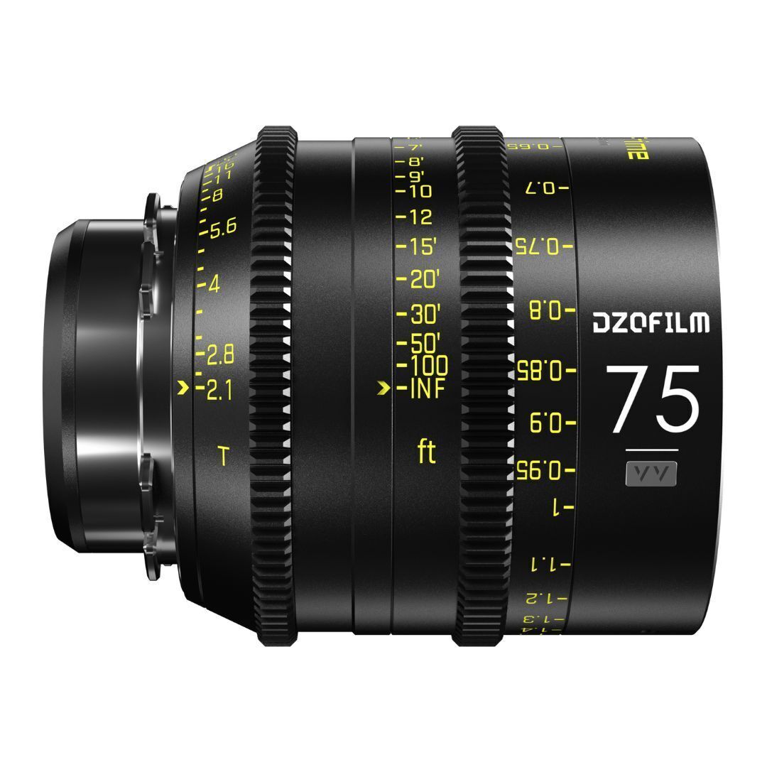 DZOFilm VESPID 75mm T2.1 Lens for Soft and Natural Bokeh (PL Mount)