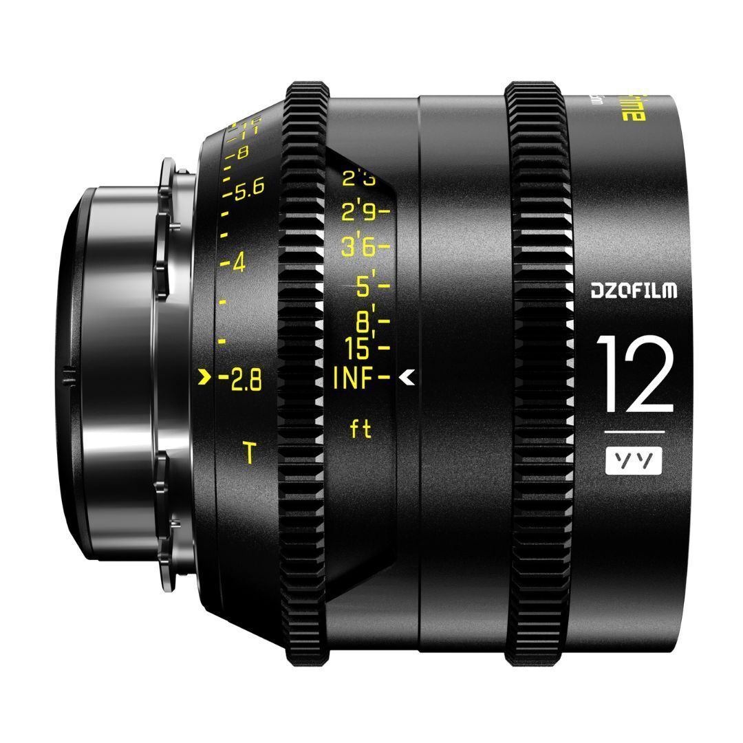 DZOFilm VESPID 12mm T2.8 Cine Lens for Soft and Natural Bokeh (ARRI PL and Canon EF Mounts)