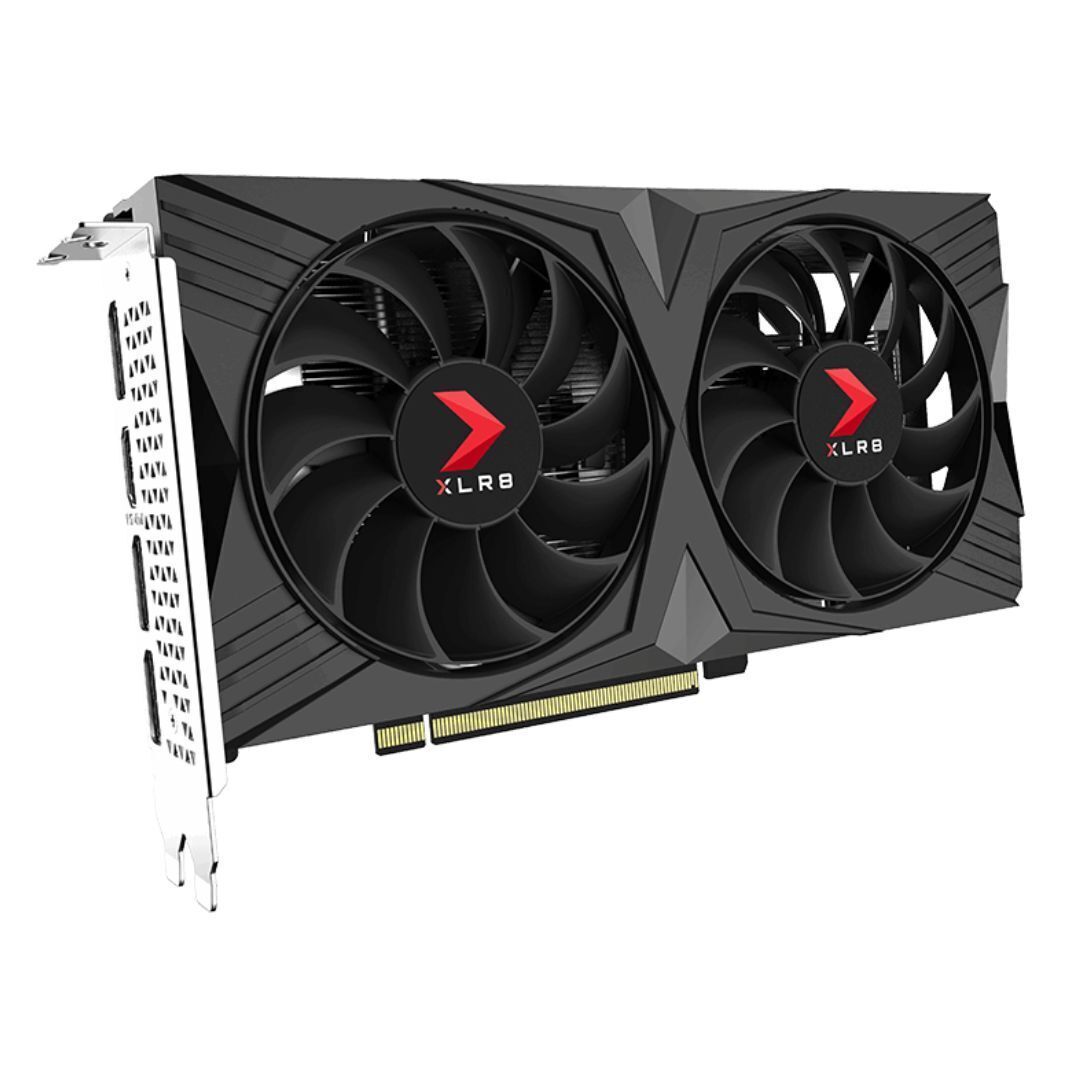 PNY NVIDIA GeForce RTX 4060 8GB XLR8 Gaming VERTO Overclocked Dual Fan DLSS 3 with Ray Tracing Cores