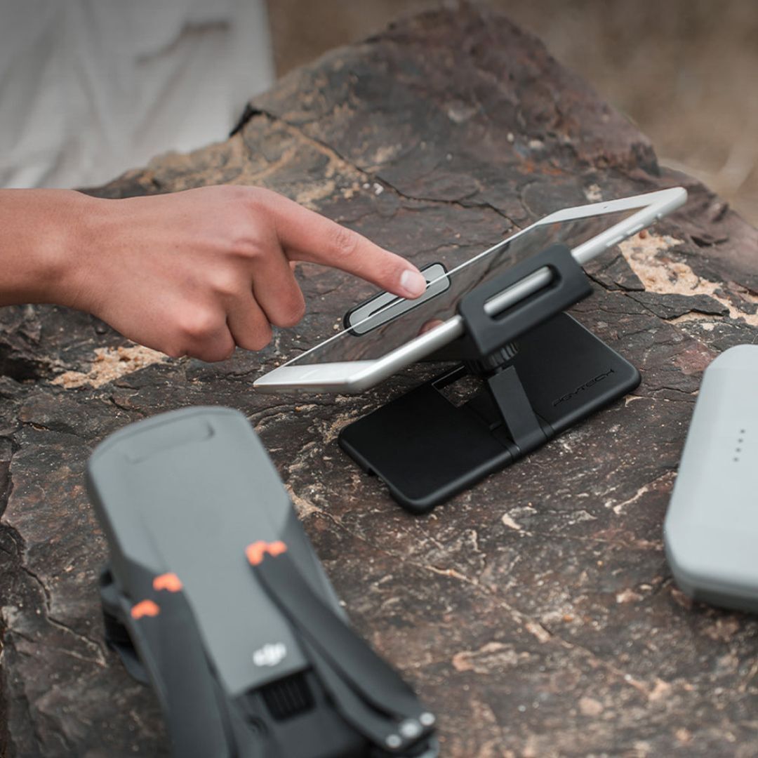 PGYTECH Pad Holder V2 for 7 to 11 Inch Tablet with 360-Degree Rotation and Foldable Design