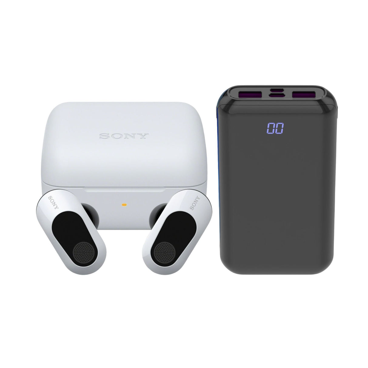 Sony INZONE Buds Truly Wireless Noise Canceling Gaming Earbuds (White) with Earbuds Accessory