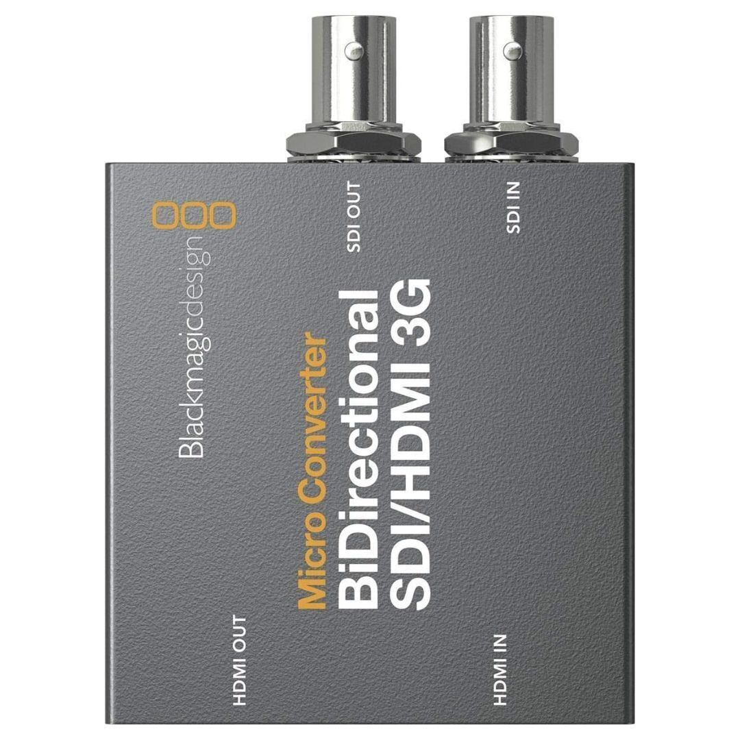 Blackmagic Design Bi-Direct SDI-HDMI 3G PSU Micro Converter (CONVBDC, SDI, HDMI03G, and PS) (Black)