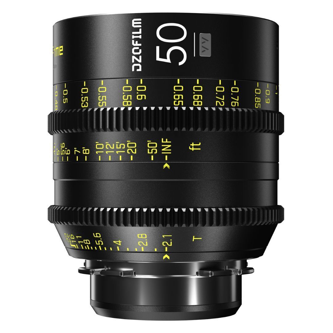DZOFilm Vespid 25mm, 35mm, 50mm, 75mm, 100mm, 125mm T2.1, and Macro 90mm T2.8 7-Lens Kit B (Black)