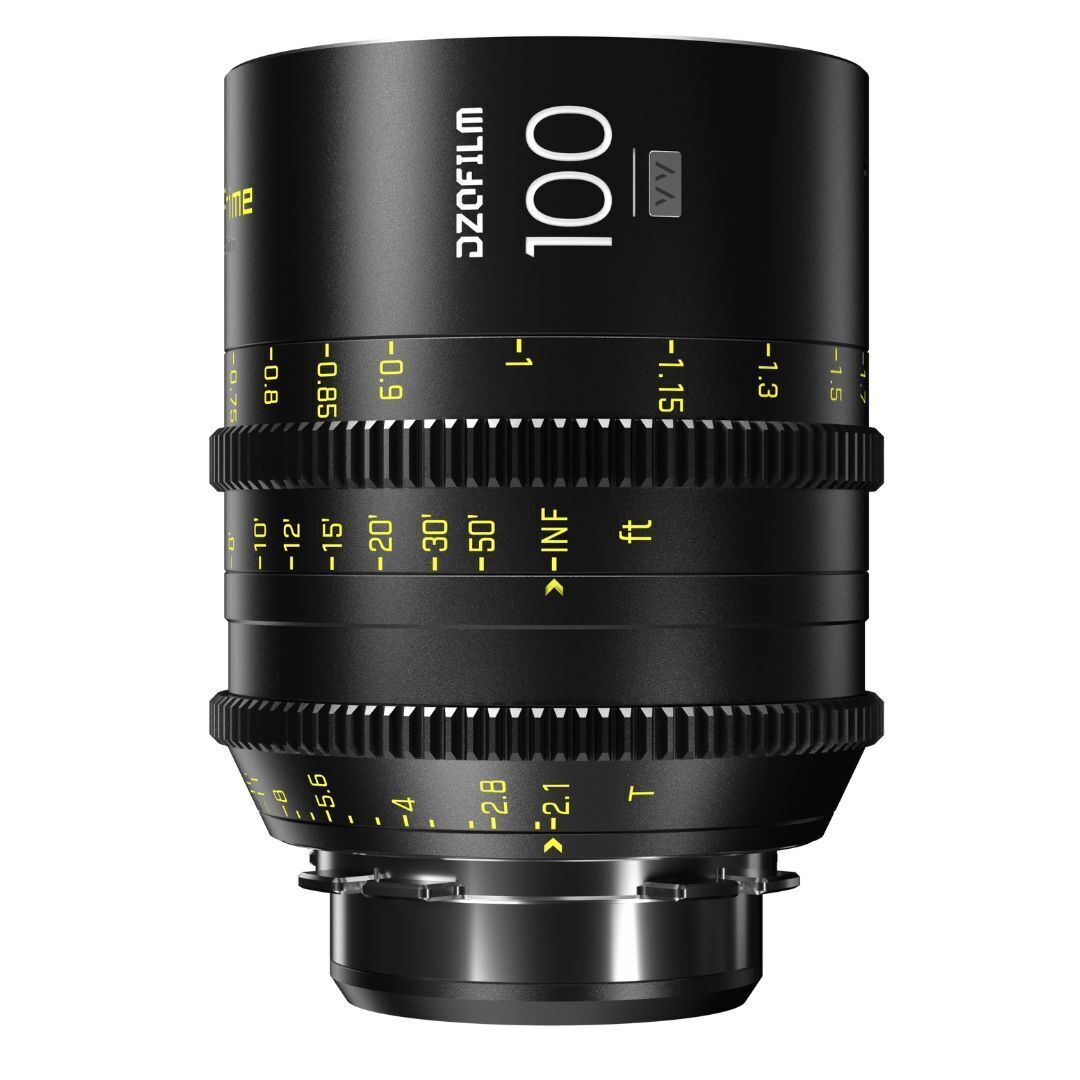 DZOFilm Vespid 25mm, 35mm, 50mm, 75mm, 100mm, and 125mm 6-Lens Kit A for PL and EF Mounts (Black)